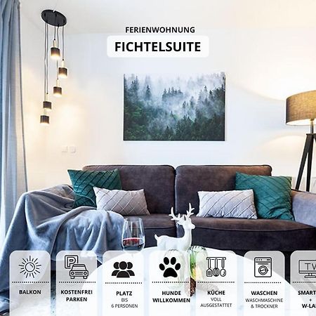 Die Fichtelsuite 1-6 Pers Ferienwohnung Nahe Ochsenkopf Sued 800M In Fleckl Варменщайнах Екстериор снимка